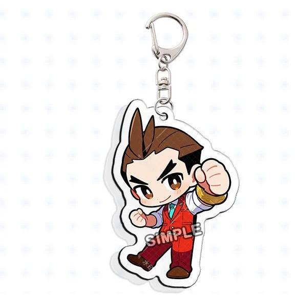Ace Attorney Phoenix Wright Mica Keychain Bag Charms Hanging Face Fan Game Product Mica Móc Khóa In Theo Yêu Cầu, Chất Liệu Mica Trong Suốt In 2 Mặt , Dày 4mm 1 Ace Attorney Phoenix Wright Mica Keychain Bag Charms Hanging Face Fan Game Product Mica Móc Khóa In Theo Yêu Cầu, Chất Liệu Mica Trong Suốt In 2 Mặt , Dày 4mm
