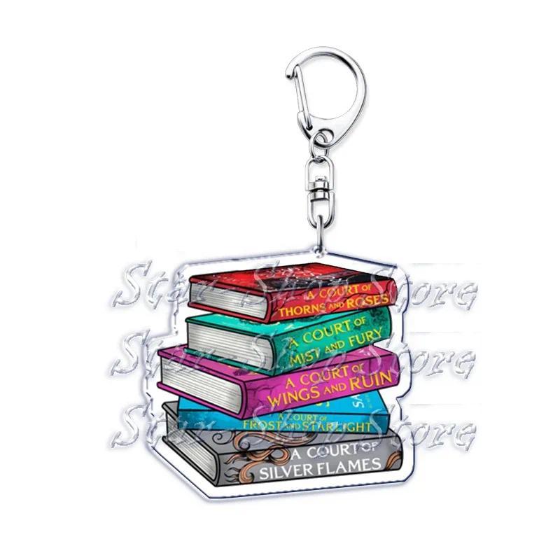 Acotar Books Rhysand Feyre A Court Of Thorns And Roses Key Chain Ring Móc Khóa In Theo Yêu Cầu, Chất Liệu Mica Trong Suốt In 2 Mặt , Dày 4mm 2 Acotar Books Rhysand Feyre A Court Of Thorns And Roses Key Chain Ring Móc Khóa In Theo Yêu Cầu, Chất Liệu Mica Trong Suốt In 2 Mặt , Dày 4mm - Ảnh 2
