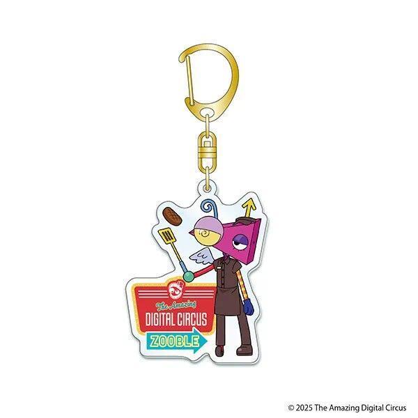 Acryli Keychain Bag Tadc Pomni Gummigoo Jax Keychain Cute Anime Character Collection Móc Khóa In Theo Yêu Cầu, Chất Liệu Mica Trong Suốt In 2 Mặt , Dày 4mm 3 Acryli Keychain Bag Tadc Pomni Gummigoo Jax Keychain Cute Anime Character Collection Móc Khóa In Theo Yêu Cầu, Chất Liệu Mica Trong Suốt In 2 Mặt , Dày 4mm - Ảnh 3