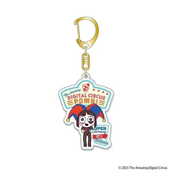 Acryli Keychain Bag Tadc Pomni Gummigoo Jax Keychain Cute Anime Character Collection Móc Khóa In Theo Yêu Cầu, Chất Liệu Mica Trong Suốt In 2 Mặt , Dày 4mm 6 Acryli Keychain Bag Tadc Pomni Gummigoo Jax Keychain Cute Anime Character Collection Móc Khóa In Theo Yêu Cầu, Chất Liệu Mica Trong Suốt In 2 Mặt , Dày 4mm - Ảnh 6