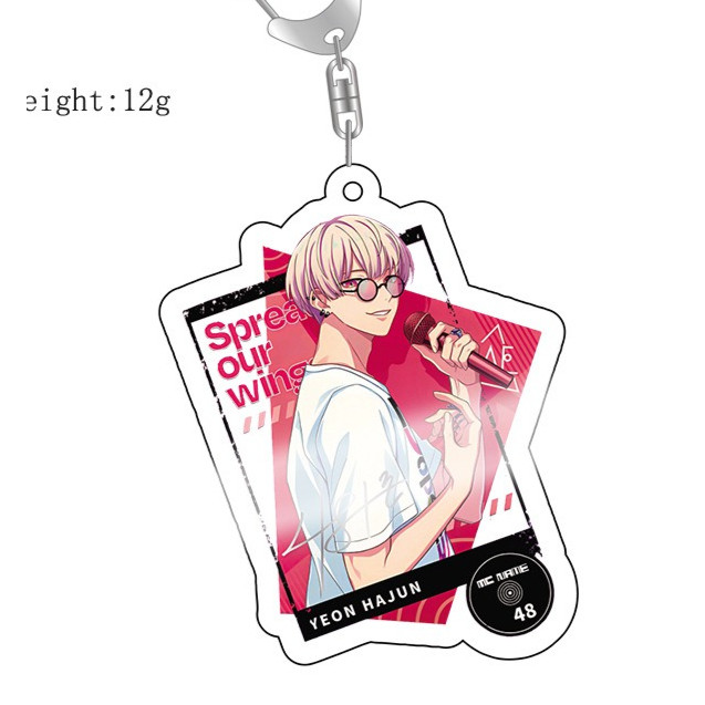 Acrylic Cute Anime Paradox Live Hajun Sugasano Aren Fans Keychain Bag Charms Gif Car Jewelry Móc Khóa In Theo Yêu Cầu, Chất Liệu Mica Trong Suốt In 2 Mặt , Dày 4mm 3 Acrylic Cute Anime Paradox Live Hajun Sugasano Aren Fans Keychain Bag Charms Gif Car Jewelry Móc Khóa In Theo Yêu Cầu, Chất Liệu Mica Trong Suốt In 2 Mặt , Dày 4mm - Ảnh 3