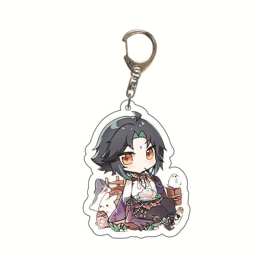 Acrylic Genshin Collision Anime Character Keychain Móc Khóa In Theo Yêu Cầu, Chất Liệu Mica Trong Suốt In 2 Mặt , Dày 4mm 2 Acrylic Genshin Collision Anime Character Keychain Móc Khóa In Theo Yêu Cầu, Chất Liệu Mica Trong Suốt In 2 Mặt , Dày 4mm - Ảnh 2