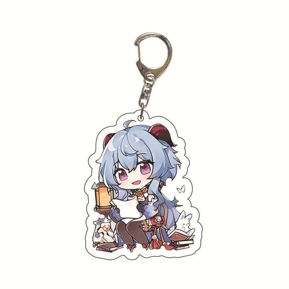 Acrylic Genshin Collision Anime Character Keychain Móc Khóa In Theo Yêu Cầu, Chất Liệu Mica Trong Suốt In 2 Mặt , Dày 4mm 4 Acrylic Genshin Collision Anime Character Keychain Móc Khóa In Theo Yêu Cầu, Chất Liệu Mica Trong Suốt In 2 Mặt , Dày 4mm - Ảnh 4