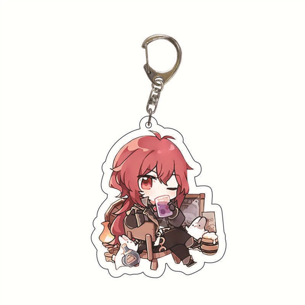 Acrylic Genshin Collision Anime Character Keychain Móc Khóa In Theo Yêu Cầu, Chất Liệu Mica Trong Suốt In 2 Mặt , Dày 4mm 5 Acrylic Genshin Collision Anime Character Keychain Móc Khóa In Theo Yêu Cầu, Chất Liệu Mica Trong Suốt In 2 Mặt , Dày 4mm - Ảnh 5