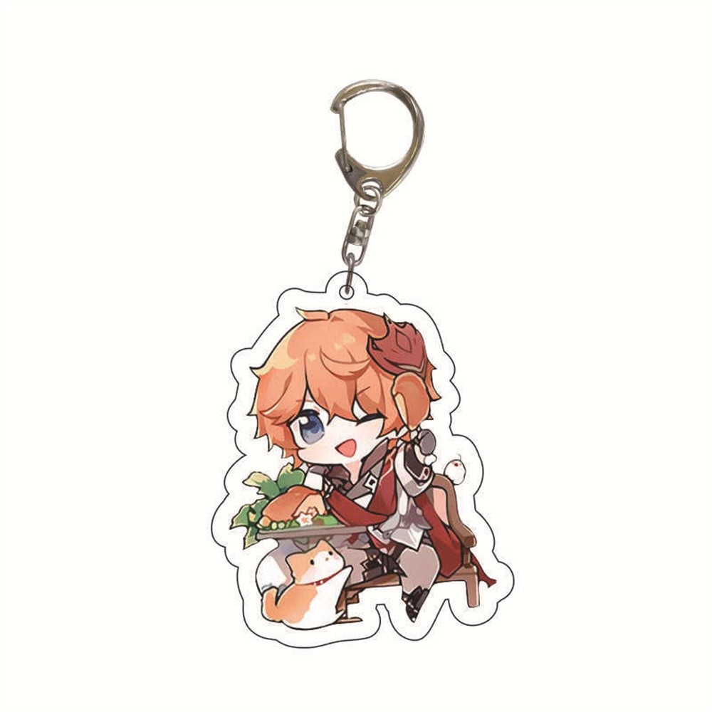 Acrylic Genshin Collision Anime Character Keychain Móc Khóa In Theo Yêu Cầu, Chất Liệu Mica Trong Suốt In 2 Mặt , Dày 4mm 7 Acrylic Genshin Collision Anime Character Keychain Móc Khóa In Theo Yêu Cầu, Chất Liệu Mica Trong Suốt In 2 Mặt , Dày 4mm - Ảnh 7