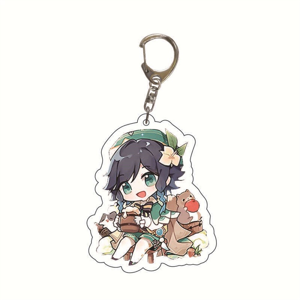 Acrylic Genshin Collision Anime Character Keychain Móc Khóa In Theo Yêu Cầu, Chất Liệu Mica Trong Suốt In 2 Mặt , Dày 4mm 1 Acrylic Genshin Collision Anime Character Keychain Móc Khóa In Theo Yêu Cầu, Chất Liệu Mica Trong Suốt In 2 Mặt , Dày 4mm
