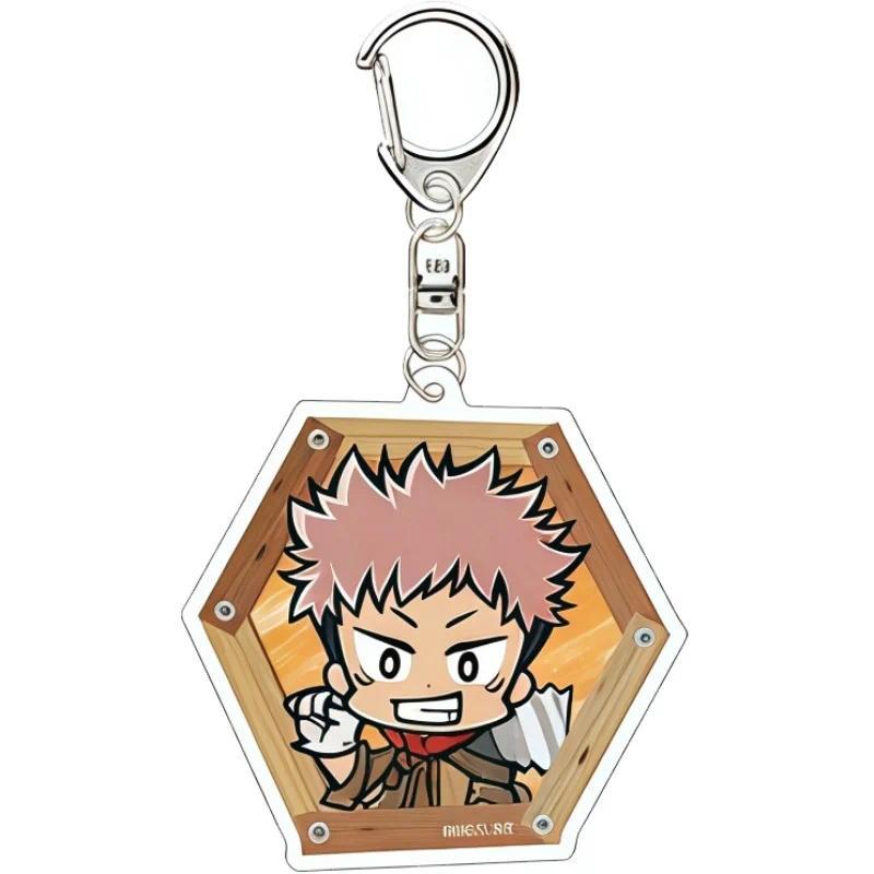 Acrylic Key Buckle For Jjk Kamo Norotoshi Fushiguro Megumi Yuji Itadori Miwa Kasumii Anime Móc Khóa In Theo Yêu Cầu, Chất Liệu Mica Trong Suốt In 2 Mặt , Dày 4mm 4 Acrylic Key Buckle For Jjk Kamo Norotoshi Fushiguro Megumi Yuji Itadori Miwa Kasumii Anime Móc Khóa In Theo Yêu Cầu, Chất Liệu Mica Trong Suốt In 2 Mặt , Dày 4mm - Ảnh 4