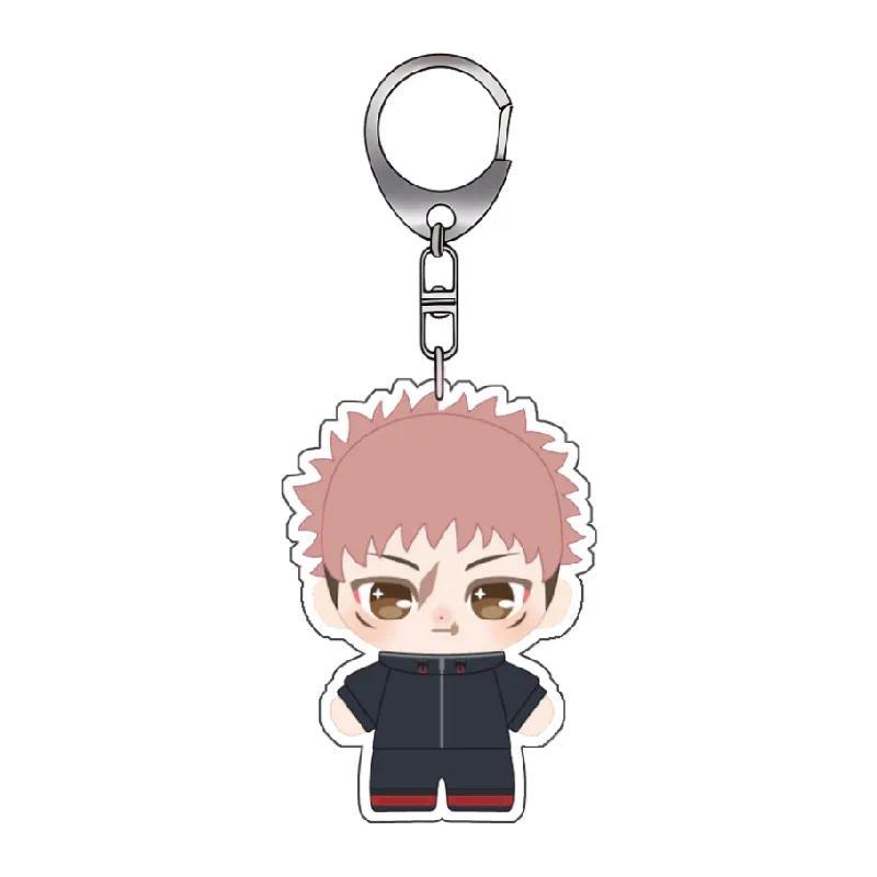 Acrylic Key Buckle For Jjk Yuji Itadori Megumi Fushiguro Yuta Okkotsu Choso Naoya Zenin Móc Khóa In Theo Yêu Cầu, Chất Liệu Mica Trong Suốt In 2 Mặt , Dày 4mm 2 Acrylic Key Buckle For Jjk Yuji Itadori Megumi Fushiguro Yuta Okkotsu Choso Naoya Zenin Móc Khóa In Theo Yêu Cầu, Chất Liệu Mica Trong Suốt In 2 Mặt , Dày 4mm - Ảnh 2