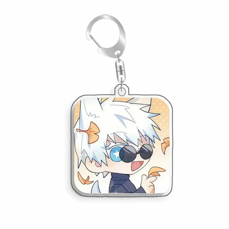 Acrylic Key Buckle Jjk Satoru Gojo Toge Inumaki Suguru Geto Maki Zenin Anime Cartoons Acrylic Móc Khóa In Theo Yêu Cầu, Chất Liệu Mica Trong Suốt In 2 Mặt , Dày 4mm 1 Acrylic Key Buckle Jjk Satoru Gojo Toge Inumaki Suguru Geto Maki Zenin Anime Cartoons Acrylic Móc Khóa In Theo Yêu Cầu, Chất Liệu Mica Trong Suốt In 2 Mặt , Dày 4mm