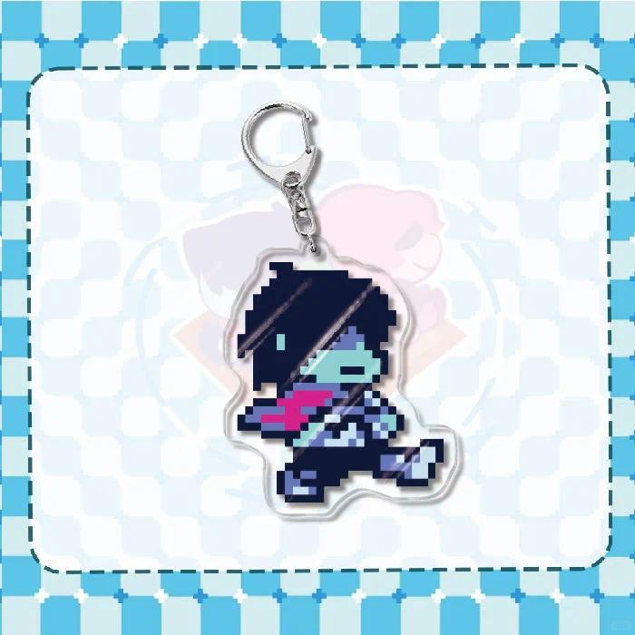 Acrylic Key Chain For Deltarune Kris Susie Ralsei Berdly Spamton G. Spamton Anime Peripheral Móc Khóa In Theo Yêu Cầu, Chất Liệu Mica Trong Suốt In 2 Mặt , Dày 4mm 2 Acrylic Key Chain For Deltarune Kris Susie Ralsei Berdly Spamton G. Spamton Anime Peripheral Móc Khóa In Theo Yêu Cầu, Chất Liệu Mica Trong Suốt In 2 Mặt , Dày 4mm - Ảnh 2