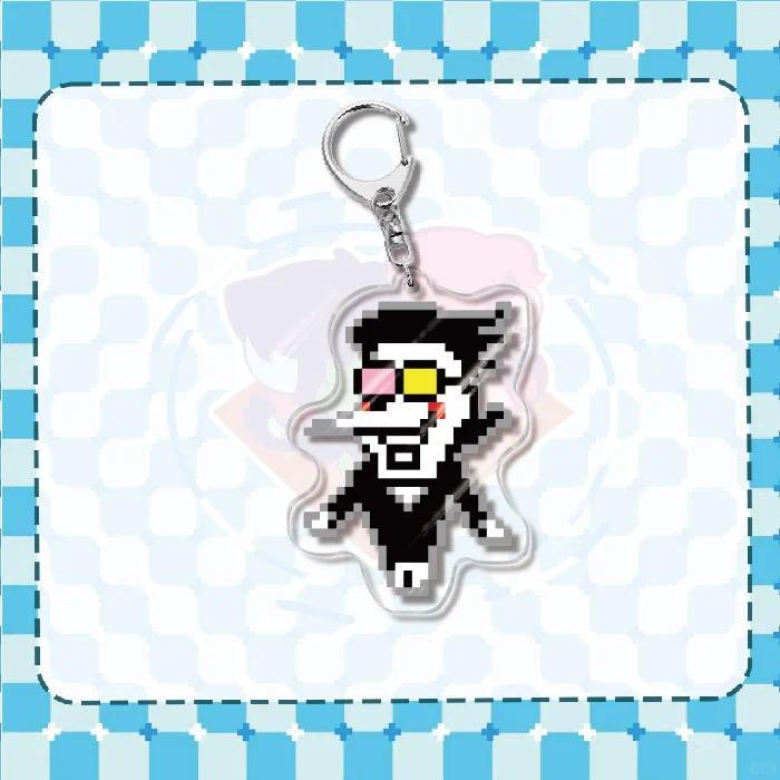 Acrylic Key Chain For Deltarune Kris Susie Ralsei Berdly Spamton G. Spamton Anime Peripheral Móc Khóa In Theo Yêu Cầu, Chất Liệu Mica Trong Suốt In 2 Mặt , Dày 4mm 20 Acrylic Key Chain For Deltarune Kris Susie Ralsei Berdly Spamton G. Spamton Anime Peripheral Móc Khóa In Theo Yêu Cầu, Chất Liệu Mica Trong Suốt In 2 Mặt , Dày 4mm - Ảnh 20