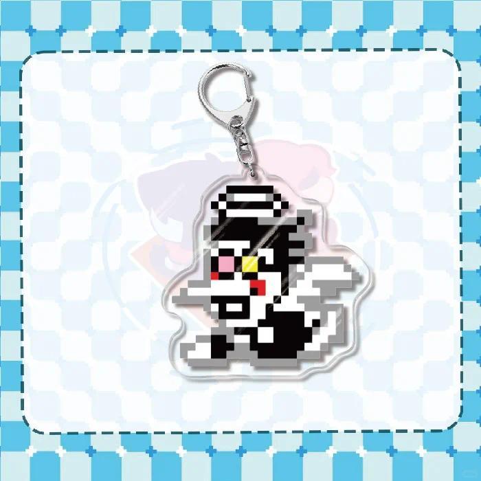 Acrylic Key Chain For Deltarune Kris Susie Ralsei Berdly Spamton G. Spamton Anime Peripheral Móc Khóa In Theo Yêu Cầu, Chất Liệu Mica Trong Suốt In 2 Mặt , Dày 4mm 21 Acrylic Key Chain For Deltarune Kris Susie Ralsei Berdly Spamton G. Spamton Anime Peripheral Móc Khóa In Theo Yêu Cầu, Chất Liệu Mica Trong Suốt In 2 Mặt , Dày 4mm - Ảnh 21