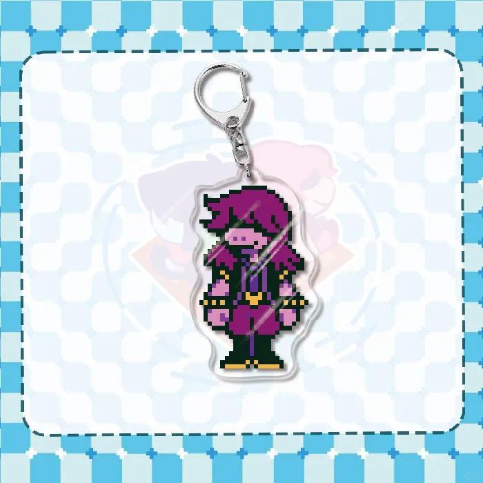 Acrylic Key Chain For Deltarune Kris Susie Ralsei Berdly Spamton G. Spamton Anime Peripheral Móc Khóa In Theo Yêu Cầu, Chất Liệu Mica Trong Suốt In 2 Mặt , Dày 4mm 4 Acrylic Key Chain For Deltarune Kris Susie Ralsei Berdly Spamton G. Spamton Anime Peripheral Móc Khóa In Theo Yêu Cầu, Chất Liệu Mica Trong Suốt In 2 Mặt , Dày 4mm - Ảnh 4