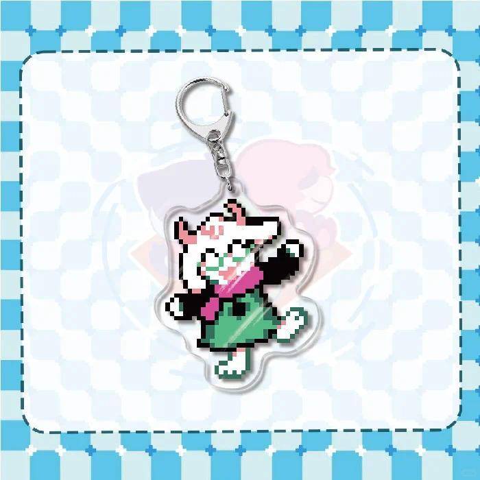 Acrylic Key Chain For Deltarune Kris Susie Ralsei Berdly Spamton G. Spamton Anime Peripheral Móc Khóa In Theo Yêu Cầu, Chất Liệu Mica Trong Suốt In 2 Mặt , Dày 4mm 5 Acrylic Key Chain For Deltarune Kris Susie Ralsei Berdly Spamton G. Spamton Anime Peripheral Móc Khóa In Theo Yêu Cầu, Chất Liệu Mica Trong Suốt In 2 Mặt , Dày 4mm - Ảnh 5