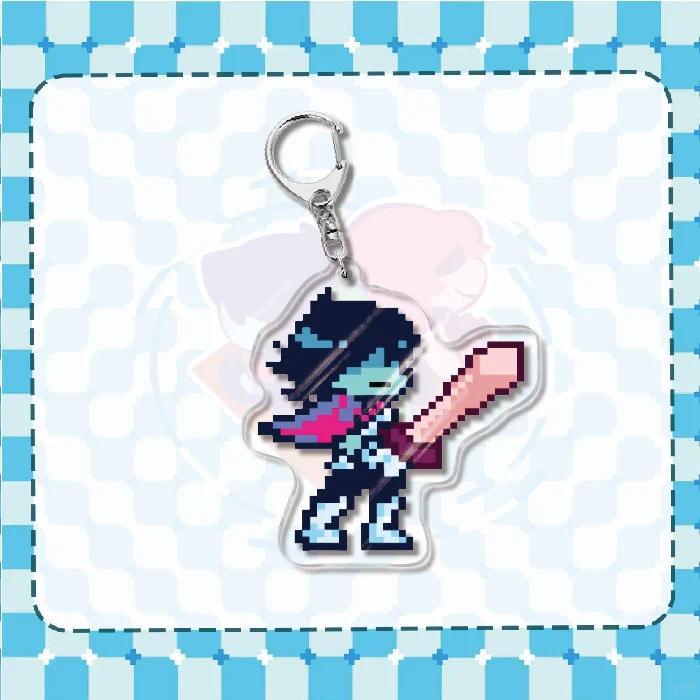 Acrylic Key Chain For Deltarune Kris Susie Ralsei Berdly Spamton G. Spamton Anime Peripheral Móc Khóa In Theo Yêu Cầu, Chất Liệu Mica Trong Suốt In 2 Mặt , Dày 4mm 6 Acrylic Key Chain For Deltarune Kris Susie Ralsei Berdly Spamton G. Spamton Anime Peripheral Móc Khóa In Theo Yêu Cầu, Chất Liệu Mica Trong Suốt In 2 Mặt , Dày 4mm - Ảnh 6