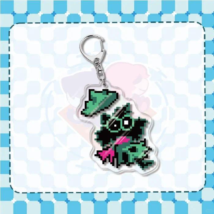 Acrylic Key Chain For Deltarune Kris Susie Ralsei Berdly Spamton G. Spamton Anime Peripheral Móc Khóa In Theo Yêu Cầu, Chất Liệu Mica Trong Suốt In 2 Mặt , Dày 4mm 8 Acrylic Key Chain For Deltarune Kris Susie Ralsei Berdly Spamton G. Spamton Anime Peripheral Móc Khóa In Theo Yêu Cầu, Chất Liệu Mica Trong Suốt In 2 Mặt , Dày 4mm - Ảnh 8