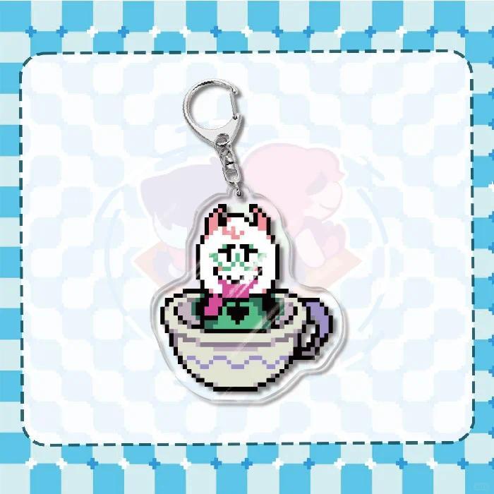 Acrylic Key Chain For Deltarune Kris Susie Ralsei Berdly Spamton G. Spamton Anime Peripheral Móc Khóa In Theo Yêu Cầu, Chất Liệu Mica Trong Suốt In 2 Mặt , Dày 4mm 9 Acrylic Key Chain For Deltarune Kris Susie Ralsei Berdly Spamton G. Spamton Anime Peripheral Móc Khóa In Theo Yêu Cầu, Chất Liệu Mica Trong Suốt In 2 Mặt , Dày 4mm - Ảnh 9