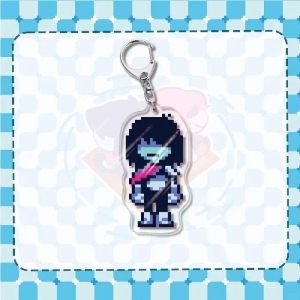 Acrylic Key Chain For Deltarune Kris Susie Ralsei Berdly Spamton G. Spamton Anime Peripheral Móc Khóa In Theo Yêu Cầu, Chất Liệu Mica Trong Suốt In 2 Mặt , Dày 4mm