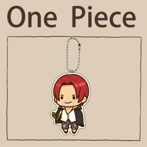Acrylic Key Chain For One Piece Tony Tony Chopper Shanks Usopp Nami Monkey D. Luffy Anime Móc Khóa In Theo Yêu Cầu, Chất Liệu Mica Trong Suốt In 2 Mặt , Dày 4mm