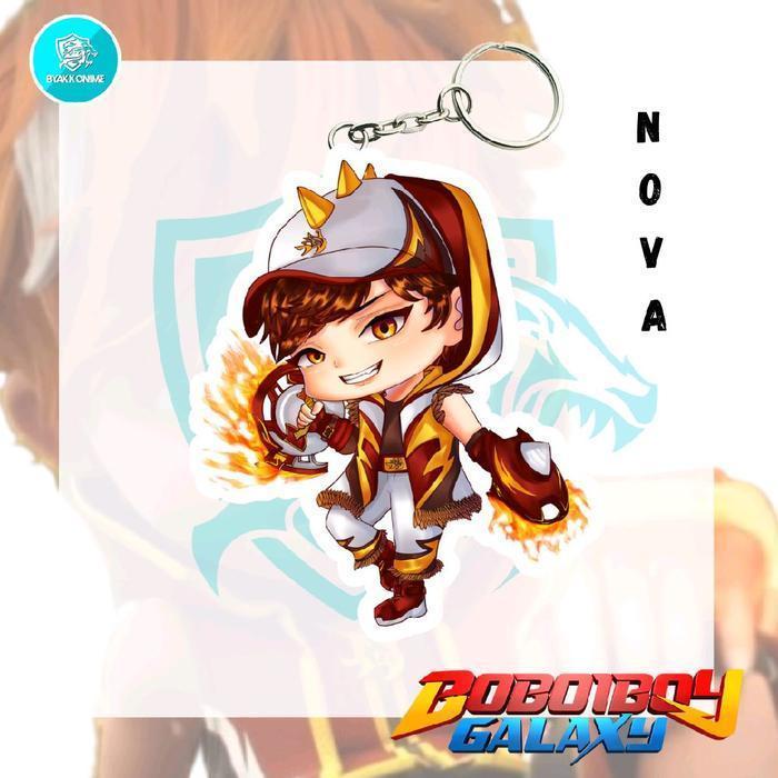 Acrylic Keychain Anime Boboiboy Thap 3 - Beliung, Nova, Blizzard, Rimba Ganci Anime Akrik - Móc Khóa In Theo Yêu Cầu, Chất Liệu Mica Trong Suốt In 2 Mặt , Dày 4mm 2 Acrylic Keychain Anime Boboiboy Thap 3 - Beliung, Nova, Blizzard, Rimba Ganci Anime Akrik - Móc Khóa In Theo Yêu Cầu, Chất Liệu Mica Trong Suốt In 2 Mặt , Dày 4mm - Ảnh 2