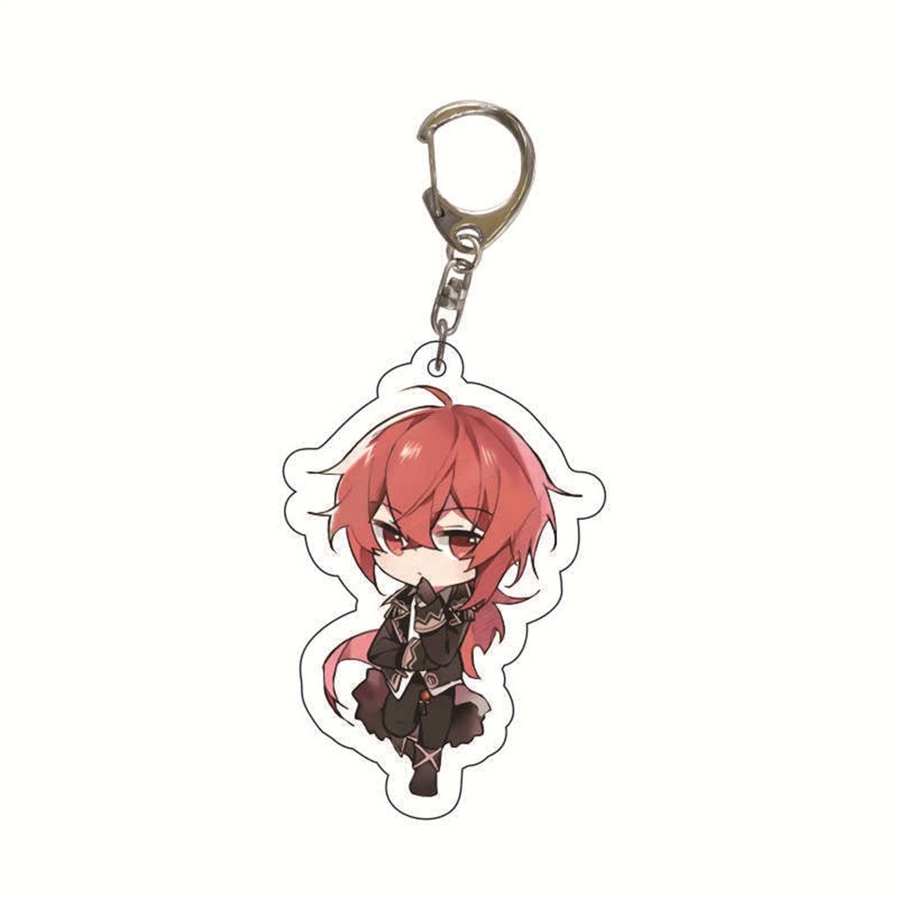 Acrylic Keychain Anime Genshin Collision Kunikushi Morax Kaeya Xiao Hu Tao Tartaglia Móc Khóa In Theo Yêu Cầu, Chất Liệu Mica Trong Suốt In 2 Mặt , Dày 4mm 3 Acrylic Keychain Anime Genshin Collision Kunikushi Morax Kaeya Xiao Hu Tao Tartaglia Móc Khóa In Theo Yêu Cầu, Chất Liệu Mica Trong Suốt In 2 Mặt , Dày 4mm - Ảnh 3