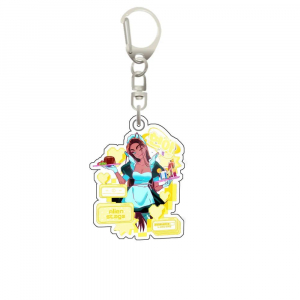 Acrylic Keychain For Alien Stage Ivan Till Mizi Sua Keychain Acrylic Charms Cute Backpack Móc Khóa In Theo Yêu Cầu, Chất Liệu Mica Trong Suốt In 2 Mặt , Dày 4mm