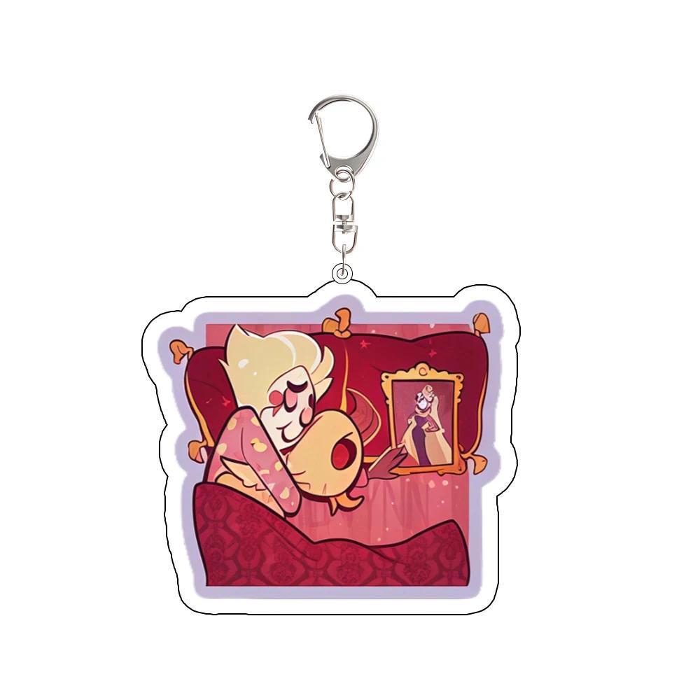 Acrylic Keychain For Hazbin Hotel Charlie Morningstar Vaggie Angel Dust Animemica Bag Móc Khóa In Theo Yêu Cầu, Chất Liệu Mica Trong Suốt In 2 Mặt , Dày 4mm 2 Acrylic Keychain For Hazbin Hotel Charlie Morningstar Vaggie Angel Dust Animemica Bag Móc Khóa In Theo Yêu Cầu, Chất Liệu Mica Trong Suốt In 2 Mặt , Dày 4mm - Ảnh 2