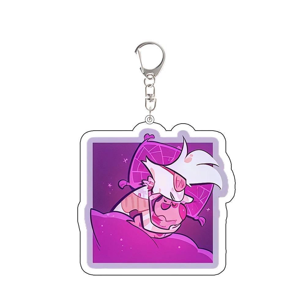 Acrylic Keychain For Hazbin Hotel Charlie Morningstar Vaggie Angel Dust Animemica Bag Móc Khóa In Theo Yêu Cầu, Chất Liệu Mica Trong Suốt In 2 Mặt , Dày 4mm 5 Acrylic Keychain For Hazbin Hotel Charlie Morningstar Vaggie Angel Dust Animemica Bag Móc Khóa In Theo Yêu Cầu, Chất Liệu Mica Trong Suốt In 2 Mặt , Dày 4mm - Ảnh 5