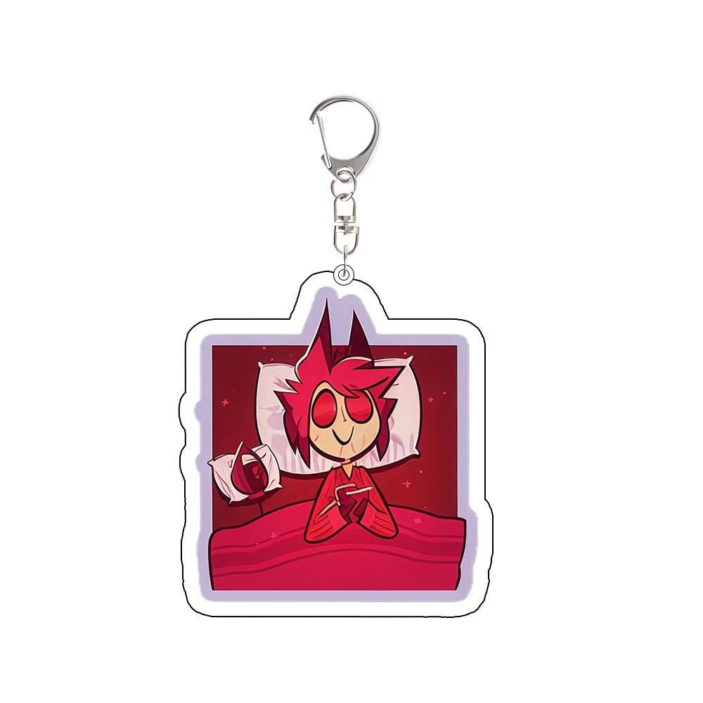 Acrylic Keychain For Hazbin Hotel Charlie Morningstar Vaggie Angel Dust Animemica Bag Móc Khóa In Theo Yêu Cầu, Chất Liệu Mica Trong Suốt In 2 Mặt , Dày 4mm 8 Acrylic Keychain For Hazbin Hotel Charlie Morningstar Vaggie Angel Dust Animemica Bag Móc Khóa In Theo Yêu Cầu, Chất Liệu Mica Trong Suốt In 2 Mặt , Dày 4mm - Ảnh 8