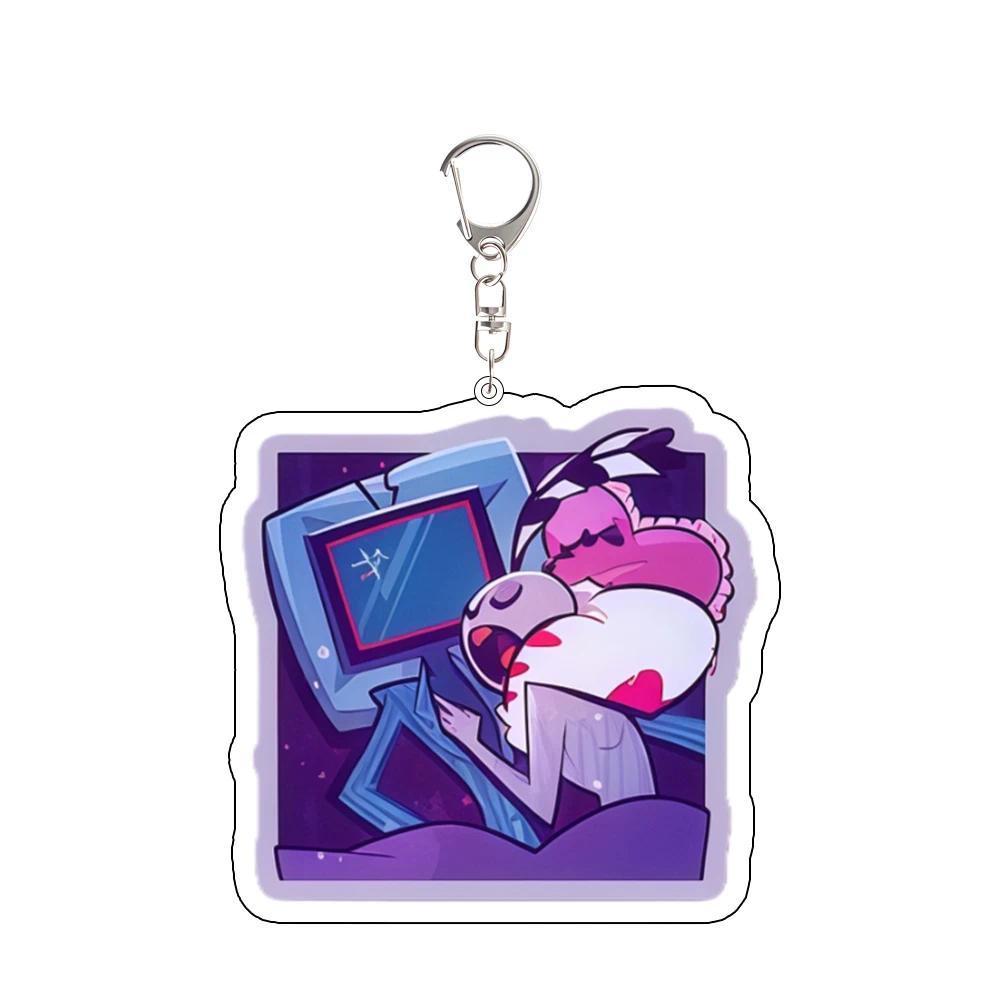 Acrylic Keychain For Hazbin Hotel Charlie Morningstar Vaggie Angel Dust Animemica Bag Móc Khóa In Theo Yêu Cầu, Chất Liệu Mica Trong Suốt In 2 Mặt , Dày 4mm 1 Acrylic Keychain For Hazbin Hotel Charlie Morningstar Vaggie Angel Dust Animemica Bag Móc Khóa In Theo Yêu Cầu, Chất Liệu Mica Trong Suốt In 2 Mặt , Dày 4mm