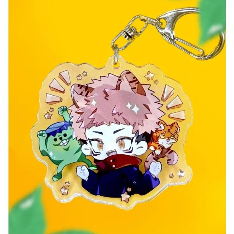Acrylic Keychain For Jjk Ryomen Sukuna Suguru Geto Yuji Itadori Satoru Gojo Q Version Anime Móc Khóa In Theo Yêu Cầu, Chất Liệu Mica Trong Suốt In 2 Mặt , Dày 4mm 3 Acrylic Keychain For Jjk Ryomen Sukuna Suguru Geto Yuji Itadori Satoru Gojo Q Version Anime Móc Khóa In Theo Yêu Cầu, Chất Liệu Mica Trong Suốt In 2 Mặt , Dày 4mm - Ảnh 3