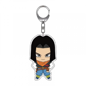 Acrylic Keychain For Son Goku Vegeta Imperfect Cell Android 17 Dr. Gero Chibi Version Anime Móc Khóa In Theo Yêu Cầu, Chất Liệu Mica Trong Suốt In 2 Mặt , Dày 4mm