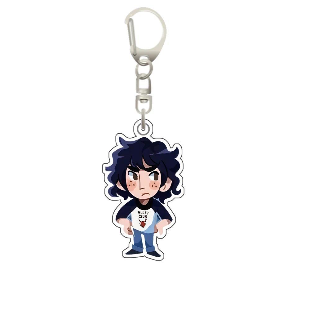 Acrylic Keychain For Stranger Season 5 Dustin Lucas Max Figure Keyring Backpack Collectible Móc Khóa In Theo Yêu Cầu, Chất Liệu Mica Trong Suốt In 2 Mặt , Dày 4mm 2 Acrylic Keychain For Stranger Season 5 Dustin Lucas Max Figure Keyring Backpack Collectible Móc Khóa In Theo Yêu Cầu, Chất Liệu Mica Trong Suốt In 2 Mặt , Dày 4mm - Ảnh 2