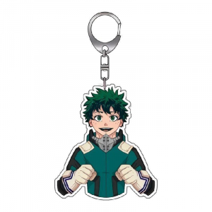 Acrylic Keychain My Hero Academia Katsuki Bakugo Mina Ashido Hanta Sero Tenya Iida Anime Móc Khóa In Theo Yêu Cầu, Chất Liệu Mica Trong Suốt In 2 Mặt , Dày 4mm