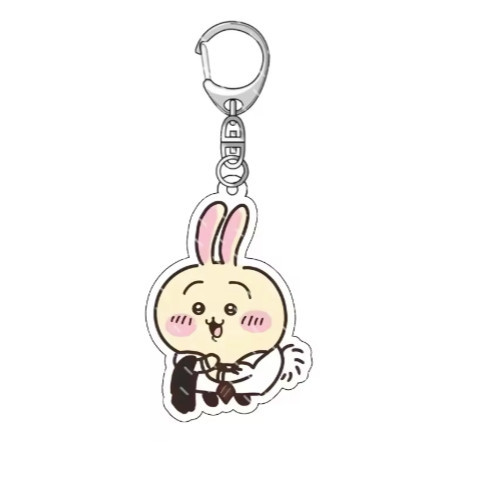 Acrylic Keychain Of Chiikawa Characters In Anime/manga – Hachiware, Usagi – Bag Hanging Móc Khóa In Theo Yêu Cầu, Chất Liệu Mica Trong Suốt In 2 Mặt , Dày 4mm 2 Acrylic Keychain Of Chiikawa Characters In Anime/manga – Hachiware, Usagi – Bag Hanging Móc Khóa In Theo Yêu Cầu, Chất Liệu Mica Trong Suốt In 2 Mặt , Dày 4mm - Ảnh 2