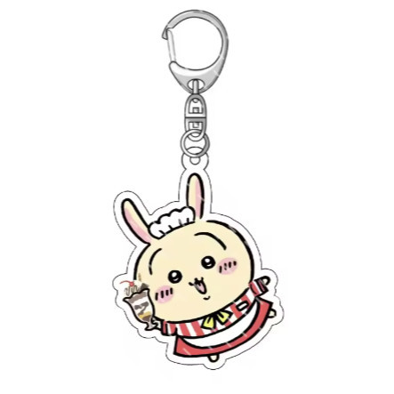 Acrylic Keychain Of Chiikawa Characters In Anime/manga – Hachiware, Usagi – Bag Hanging Móc Khóa In Theo Yêu Cầu, Chất Liệu Mica Trong Suốt In 2 Mặt , Dày 4mm 18 Acrylic Keychain Of Chiikawa Characters In Anime/manga – Hachiware, Usagi – Bag Hanging Móc Khóa In Theo Yêu Cầu, Chất Liệu Mica Trong Suốt In 2 Mặt , Dày 4mm - Ảnh 18