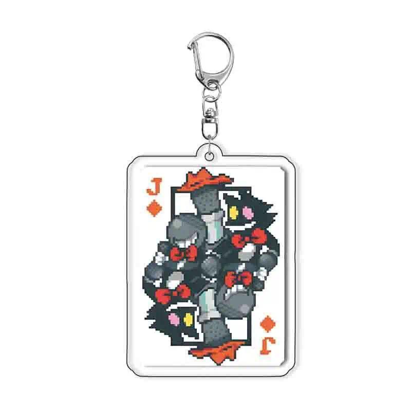 Acrylic Keychainbag For Deltarune Spamton Jevil Lance Rouxls Kaard Anime Character Keychains Móc Khóa In Theo Yêu Cầu, Chất Liệu Mica Trong Suốt In 2 Mặt , Dày 4mm 3 Acrylic Keychainbag For Deltarune Spamton Jevil Lance Rouxls Kaard Anime Character Keychains Móc Khóa In Theo Yêu Cầu, Chất Liệu Mica Trong Suốt In 2 Mặt , Dày 4mm - Ảnh 3