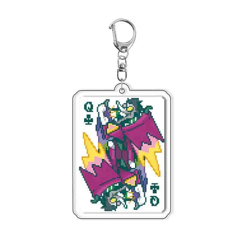 Acrylic Keychainbag For Deltarune Spamton Jevil Lance Rouxls Kaard Anime Character Keychains Móc Khóa In Theo Yêu Cầu, Chất Liệu Mica Trong Suốt In 2 Mặt , Dày 4mm 4 Acrylic Keychainbag For Deltarune Spamton Jevil Lance Rouxls Kaard Anime Character Keychains Móc Khóa In Theo Yêu Cầu, Chất Liệu Mica Trong Suốt In 2 Mặt , Dày 4mm - Ảnh 4