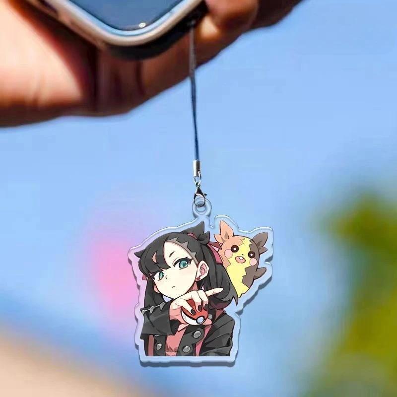 Acrylic Marnie Phone Chain Pocket Monster Acg Raihan Iono Student Decoration Kawaii Student Móc Khóa In Theo Yêu Cầu, Chất Liệu Mica Trong Suốt In 2 Mặt , Dày 4mm 3 Acrylic Marnie Phone Chain Pocket Monster Acg Raihan Iono Student Decoration Kawaii Student Móc Khóa In Theo Yêu Cầu, Chất Liệu Mica Trong Suốt In 2 Mặt , Dày 4mm - Ảnh 3