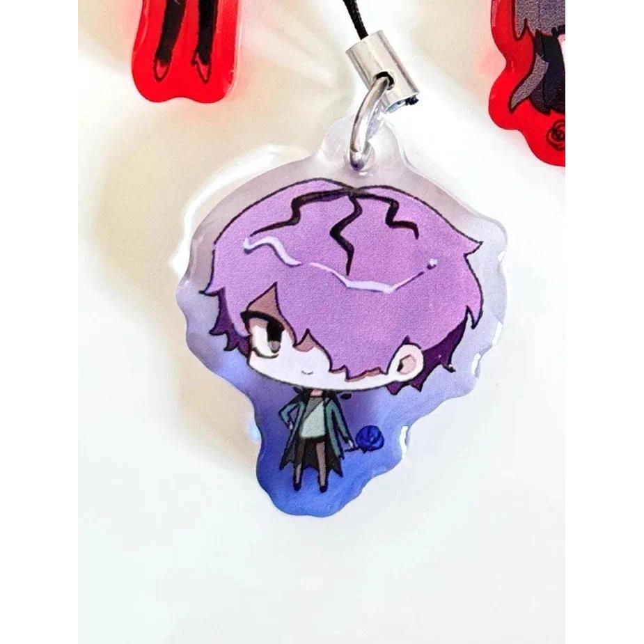 Acrylic Mini Anime Game Ib Keychain For Men And Women, Cartoon Phone Strap Móc Khóa In Theo Yêu Cầu, Chất Liệu Mica Trong Suốt In 2 Mặt , Dày 4mm 3 Acrylic Mini Anime Game Ib Keychain For Men And Women, Cartoon Phone Strap Móc Khóa In Theo Yêu Cầu, Chất Liệu Mica Trong Suốt In 2 Mặt , Dày 4mm - Ảnh 3