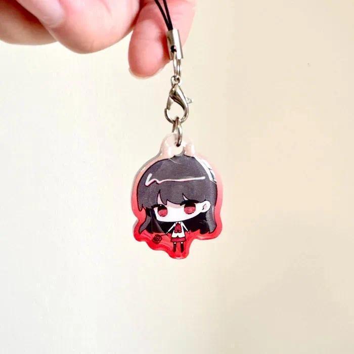 Acrylic Mini Anime Game Ib Keychain For Men And Women, Cartoon Phone Strap Móc Khóa In Theo Yêu Cầu, Chất Liệu Mica Trong Suốt In 2 Mặt , Dày 4mm 5 Acrylic Mini Anime Game Ib Keychain For Men And Women, Cartoon Phone Strap Móc Khóa In Theo Yêu Cầu, Chất Liệu Mica Trong Suốt In 2 Mặt , Dày 4mm - Ảnh 5