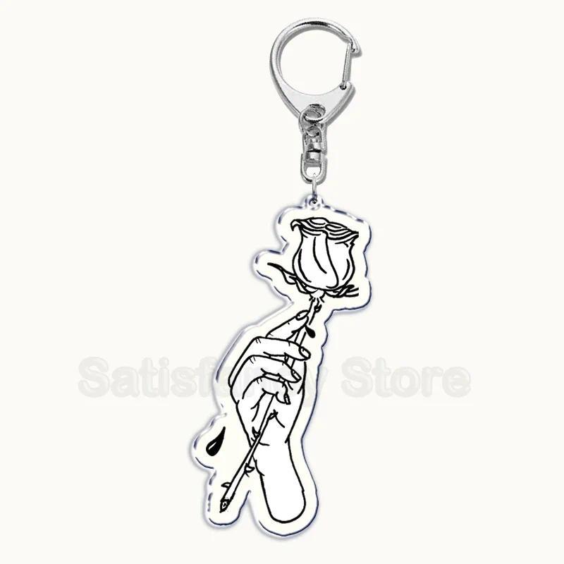Acrylic Rapper Lil Peep Keychain, Crybaby Hellboy Love Yikes Pendant, Bag Hanging, , Móc Khóa In Theo Yêu Cầu, Chất Liệu Mica Trong Suốt In 2 Mặt , Dày 4mm 3 Acrylic Rapper Lil Peep Keychain, Crybaby Hellboy Love Yikes Pendant, Bag Hanging, , Móc Khóa In Theo Yêu Cầu, Chất Liệu Mica Trong Suốt In 2 Mặt , Dày 4mm - Ảnh 3