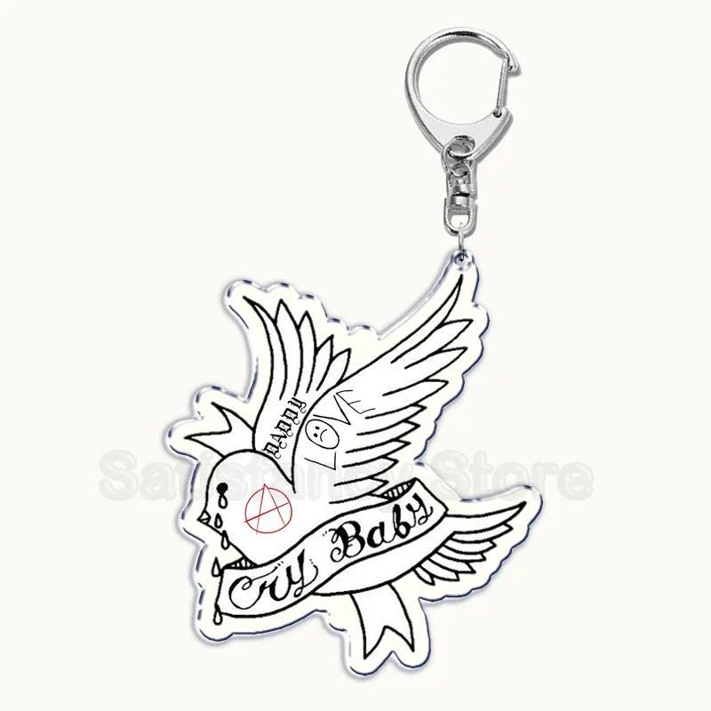 Acrylic Rapper Lil Peep Keychain, Crybaby Hellboy Love Yikes Pendant, Bag Hanging, , Móc Khóa In Theo Yêu Cầu, Chất Liệu Mica Trong Suốt In 2 Mặt , Dày 4mm 30 Acrylic Rapper Lil Peep Keychain, Crybaby Hellboy Love Yikes Pendant, Bag Hanging, , Móc Khóa In Theo Yêu Cầu, Chất Liệu Mica Trong Suốt In 2 Mặt , Dày 4mm - Ảnh 30