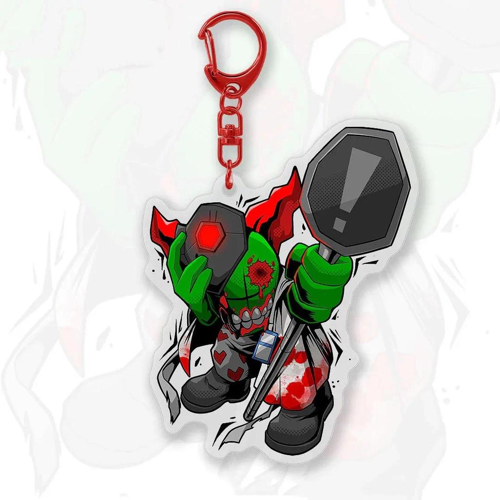 Acrylic Sanford Deimos Madness Anime Keychain For Men And Women, Cartoon Accessory Móc Khóa In Theo Yêu Cầu, Chất Liệu Mica Trong Suốt In 2 Mặt , Dày 4mm 4 Acrylic Sanford Deimos Madness Anime Keychain For Men And Women, Cartoon Accessory Móc Khóa In Theo Yêu Cầu, Chất Liệu Mica Trong Suốt In 2 Mặt , Dày 4mm - Ảnh 4