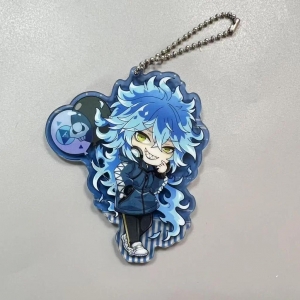 Acrylic Twisted Wonderland Anime Keychain For Men And Women, Cosplay Car Hanging Accessory, Móc Khóa In Theo Yêu Cầu, Chất Liệu Mica Trong Suốt In 2 Mặt , Dày 4mm
