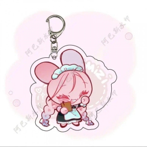 Acrylics Keychain Alien Stage Mizi Sua Till Ivan Hyuna Cute Cartoon Anime Backpack Móc Khóa In Theo Yêu Cầu, Chất Liệu Mica Trong Suốt In 2 Mặt , Dày 4mm