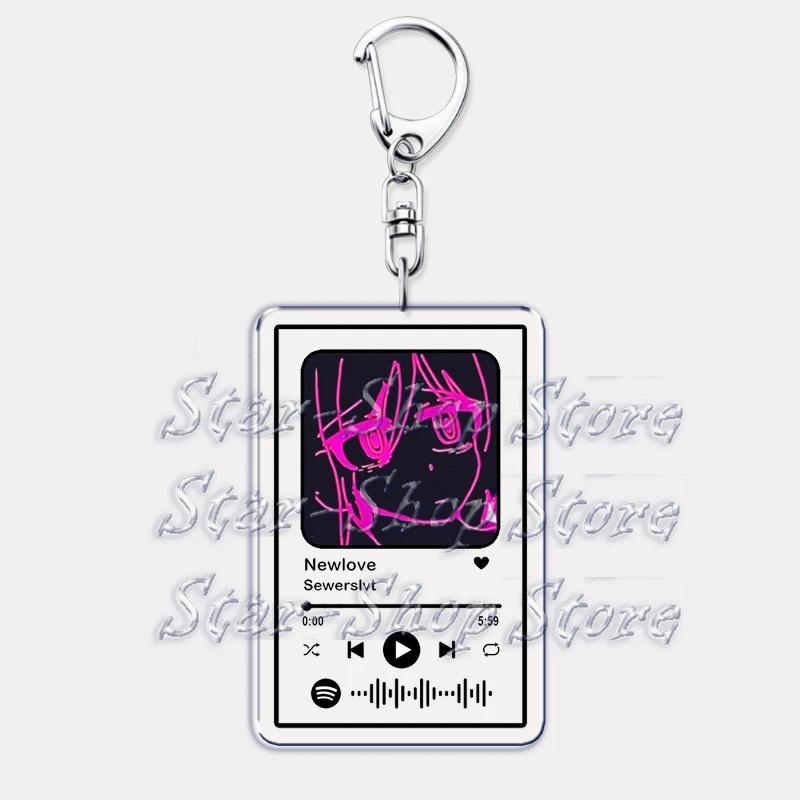 Aesthetic Anime Breakcore Music Keychains For Women Accessories Bag Cynthoni Sewerslvt Móc Khóa In Theo Yêu Cầu, Chất Liệu Mica Trong Suốt In 2 Mặt , Dày 4mm 2 Aesthetic Anime Breakcore Music Keychains For Women Accessories Bag Cynthoni Sewerslvt Móc Khóa In Theo Yêu Cầu, Chất Liệu Mica Trong Suốt In 2 Mặt , Dày 4mm - Ảnh 2