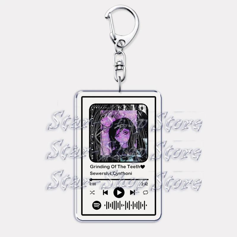 Aesthetic Anime Breakcore Music Keychains For Women Accessories Bag Cynthoni Sewerslvt Móc Khóa In Theo Yêu Cầu, Chất Liệu Mica Trong Suốt In 2 Mặt , Dày 4mm 14 Aesthetic Anime Breakcore Music Keychains For Women Accessories Bag Cynthoni Sewerslvt Móc Khóa In Theo Yêu Cầu, Chất Liệu Mica Trong Suốt In 2 Mặt , Dày 4mm - Ảnh 14