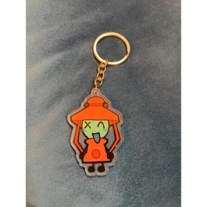 Airy Hfjone Inspired Acrylic Keychain Object Show Youtube Show, Cute Cartoon Game Character Móc Khóa In Theo Yêu Cầu, Chất Liệu Mica Trong Suốt In 2 Mặt , Dày 4mm
