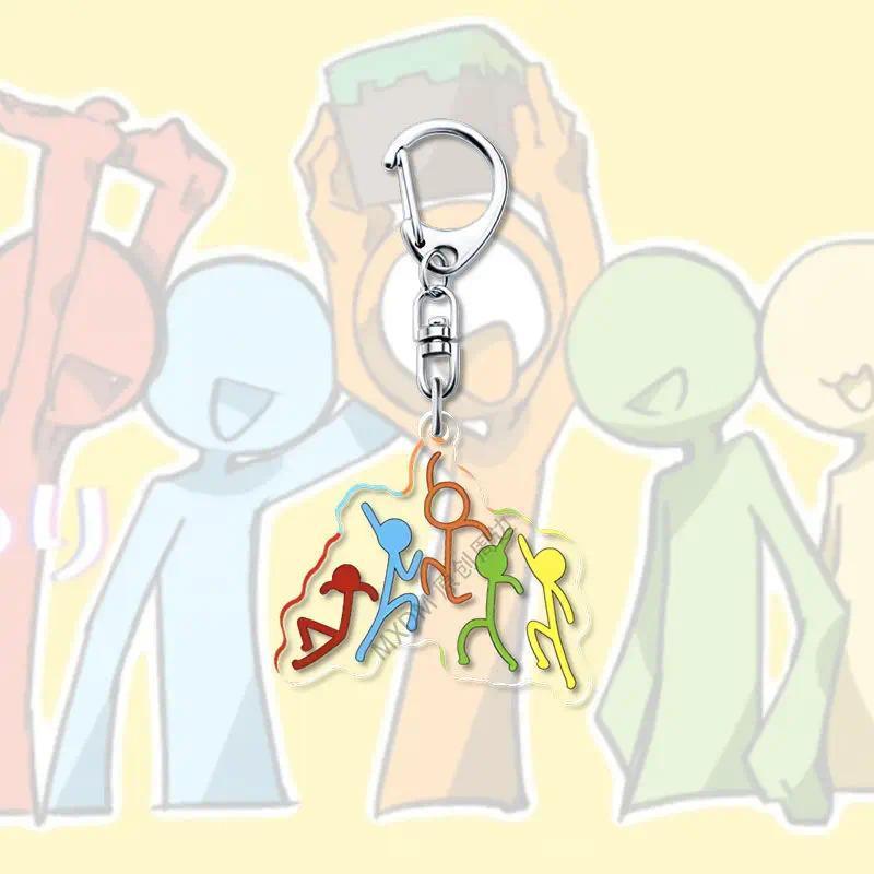 Alan Becker Anime Keychain For Men And Women Made Of Acrylic, Japanese Cosplay Car Hanging Móc Khóa In Theo Yêu Cầu, Chất Liệu Mica Trong Suốt In 2 Mặt , Dày 4mm 5 Alan Becker Anime Keychain For Men And Women Made Of Acrylic, Japanese Cosplay Car Hanging Móc Khóa In Theo Yêu Cầu, Chất Liệu Mica Trong Suốt In 2 Mặt , Dày 4mm - Ảnh 5